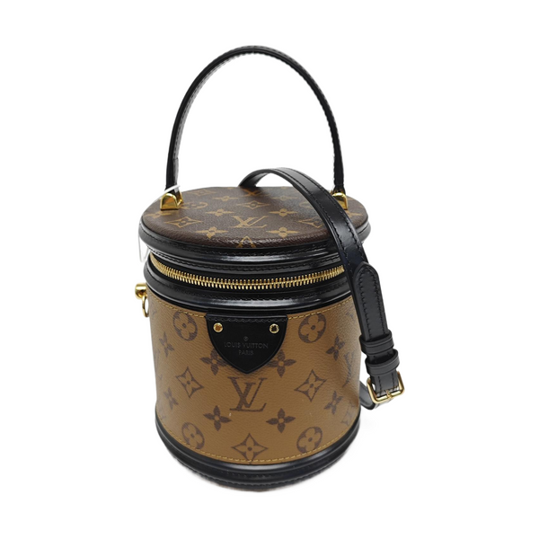 CANNES PM Monogram Coated Canvas Brown
