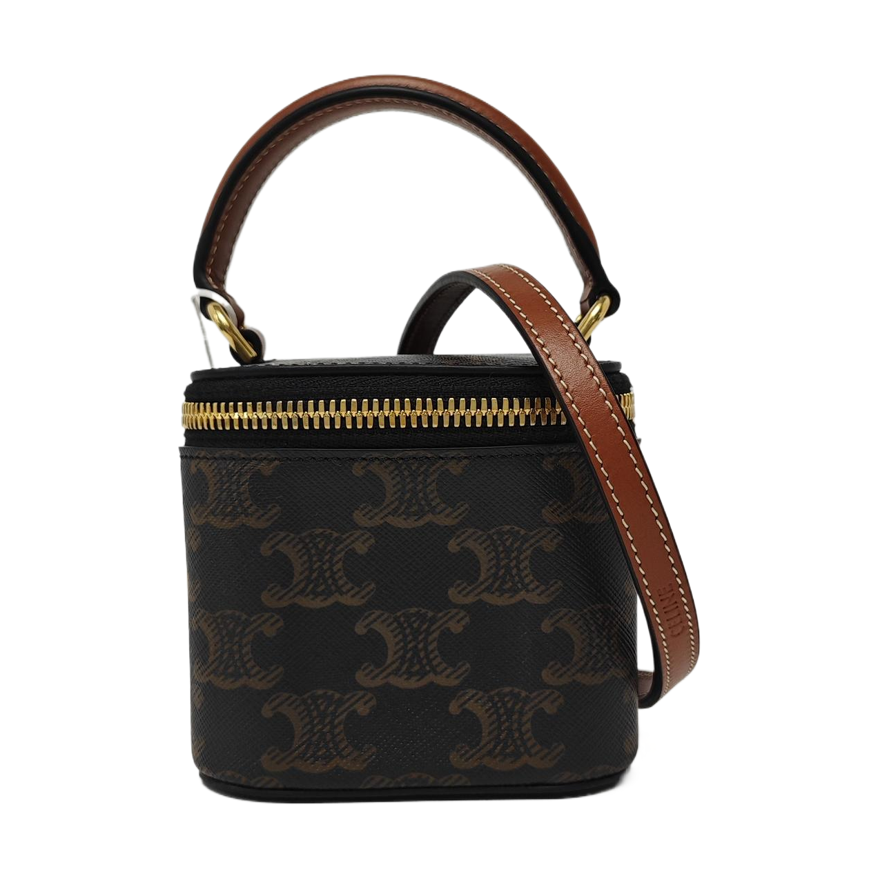 TRIOMPHE Mini Calfskin Brown