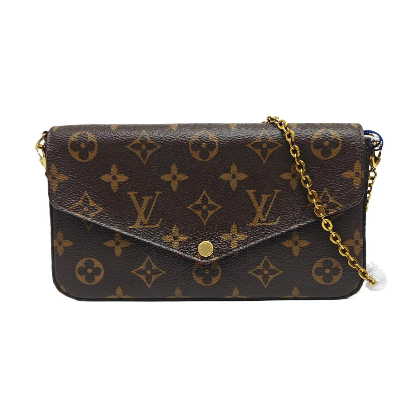 FÉLICIE Monogram Coated Canvas Brown