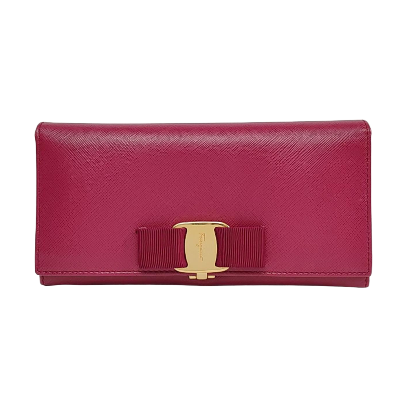Authenticated pre-owned  Gancini Calfskin Pink Wallet - Wallet at Looply