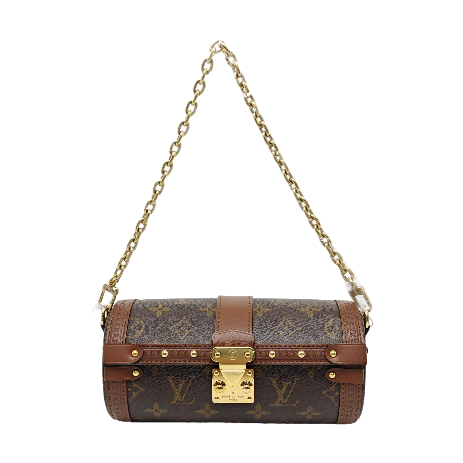 PAPILLON 19 Monogram Coated Canvas Brown