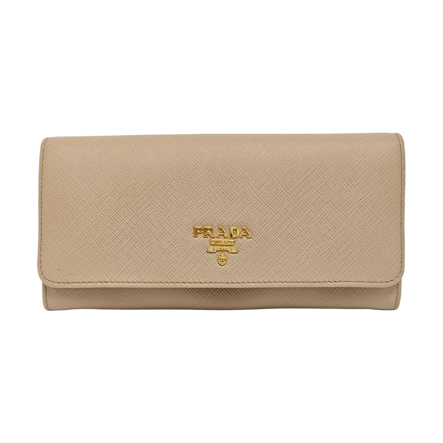 Calfskin Clutch Beige