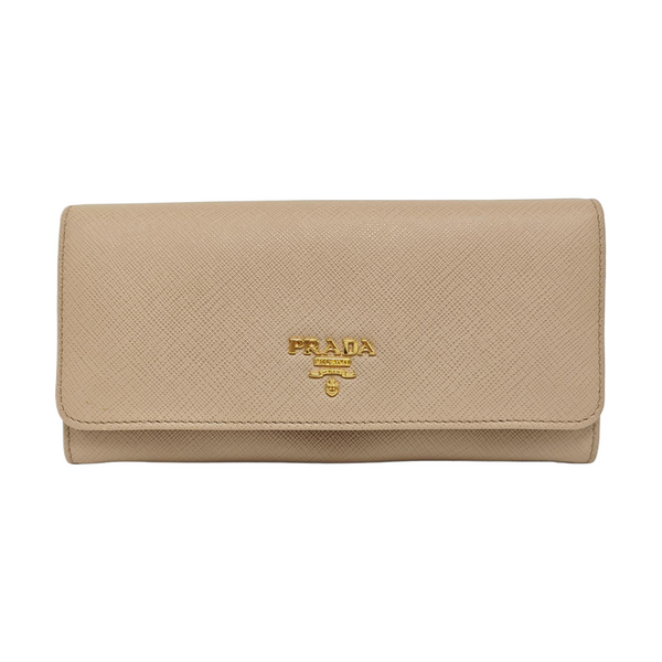 Calfskin Clutch Beige