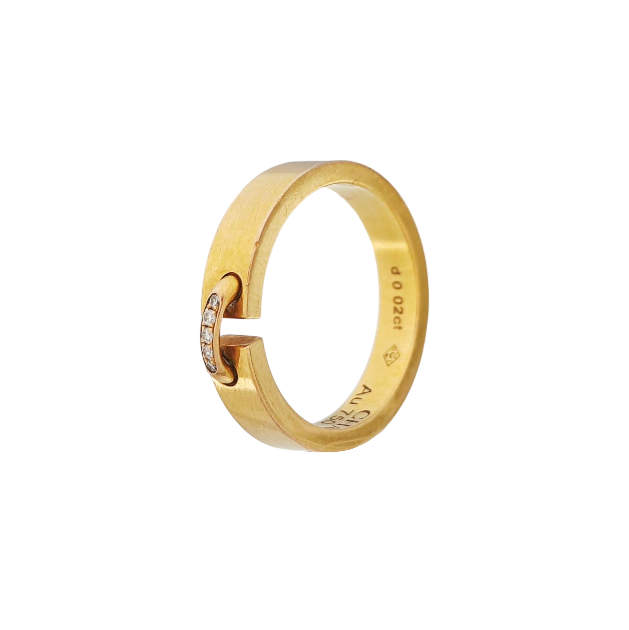Liens Évidence 18k Rose Gold Ring EU 51