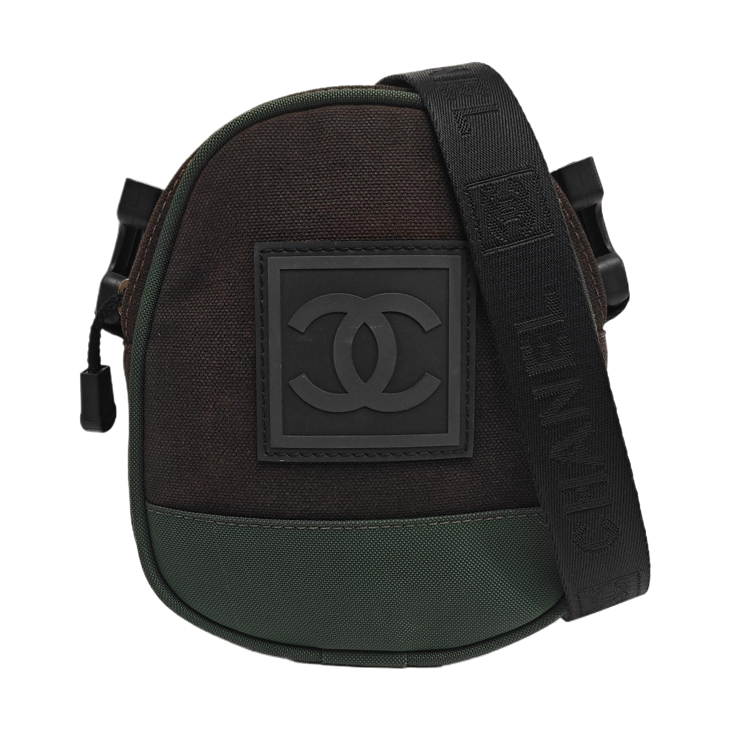 Canvas Shoulder Bag Black