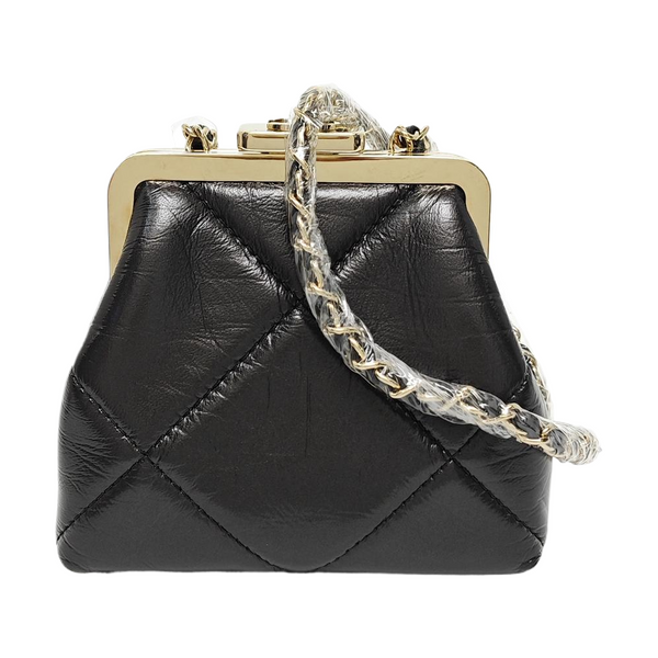 Quilted Lambskin Black