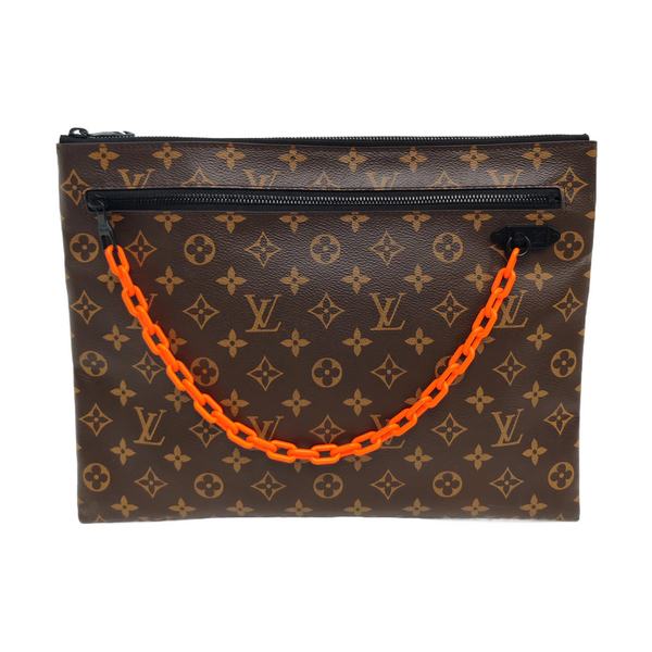 A4 Monogram Coated Canvas Brown