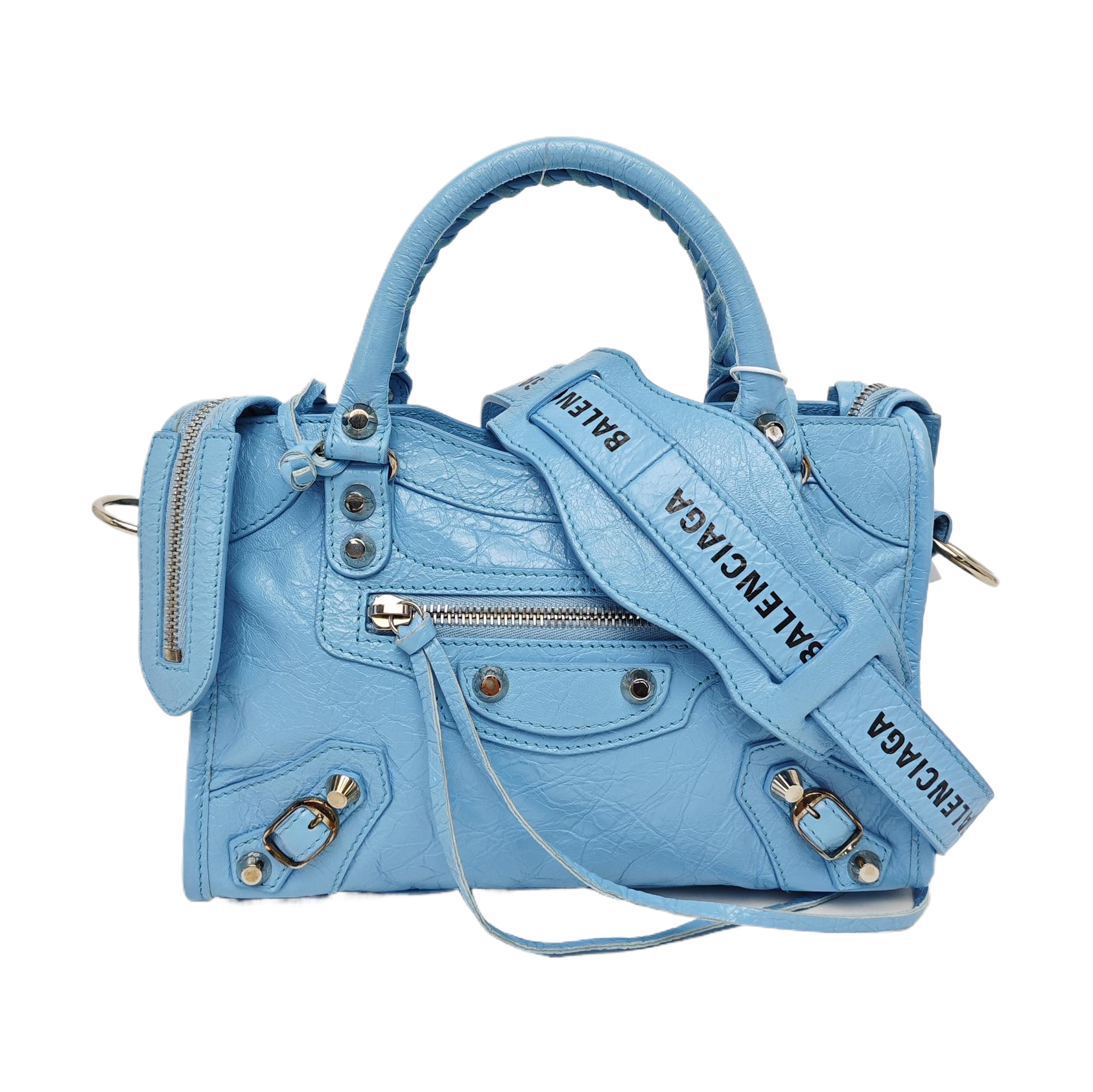 Classic City Mini Lambskin Blue