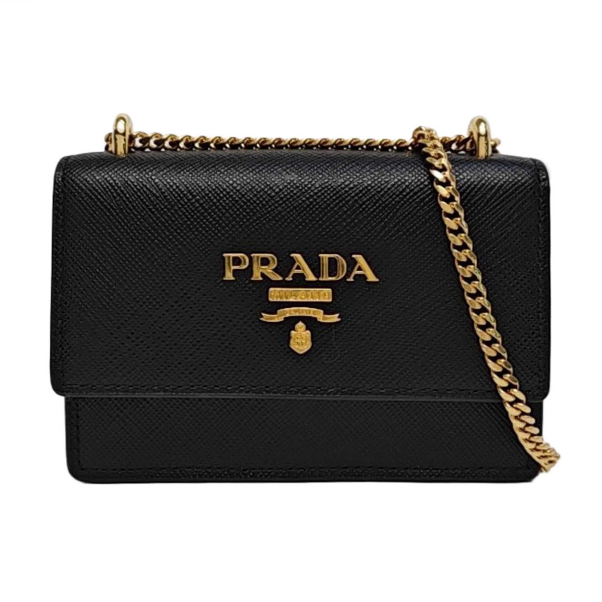 Mini Bag Saffiano Calfskin Black