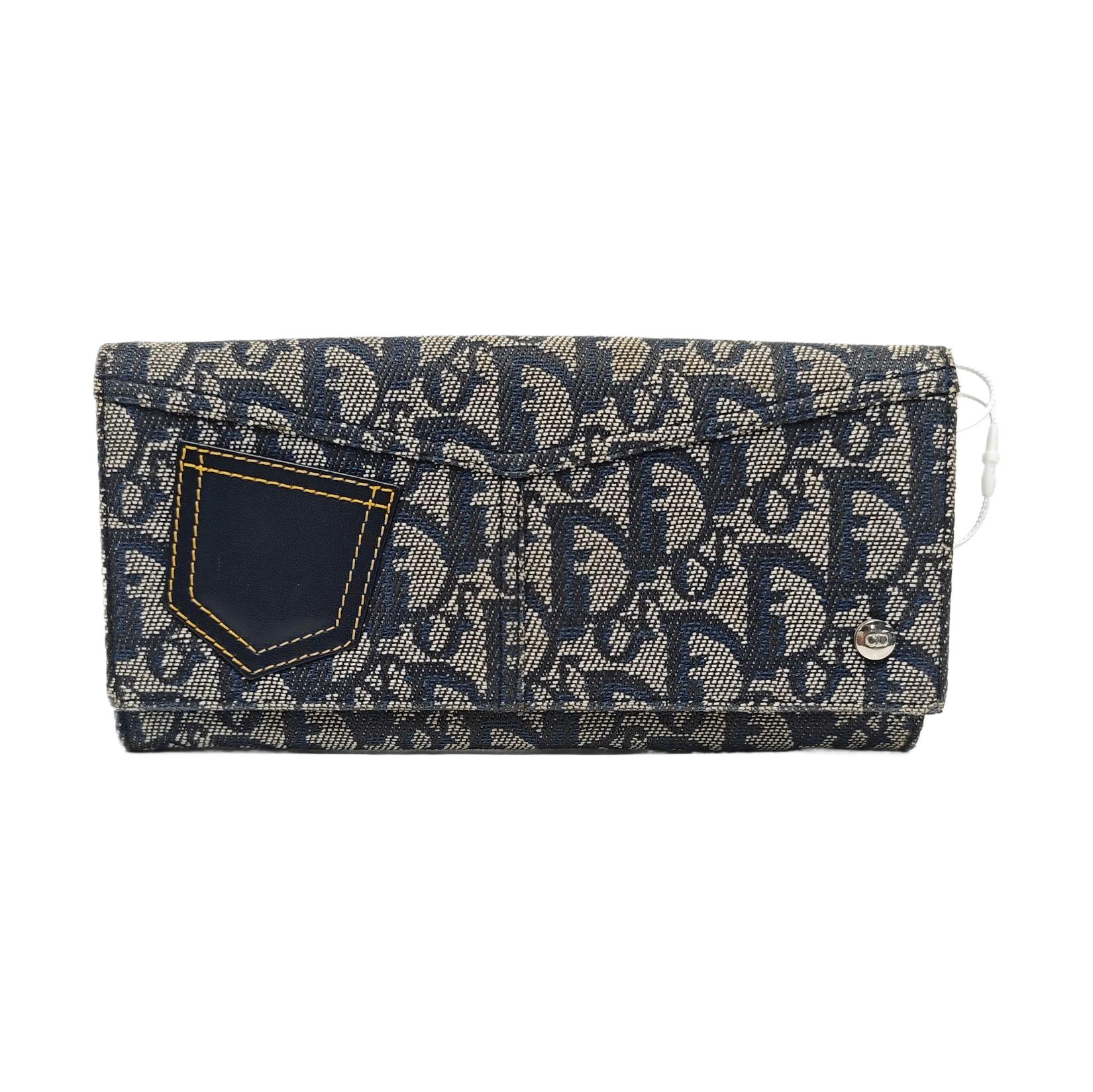 Oblique Canvas Wallet Blue