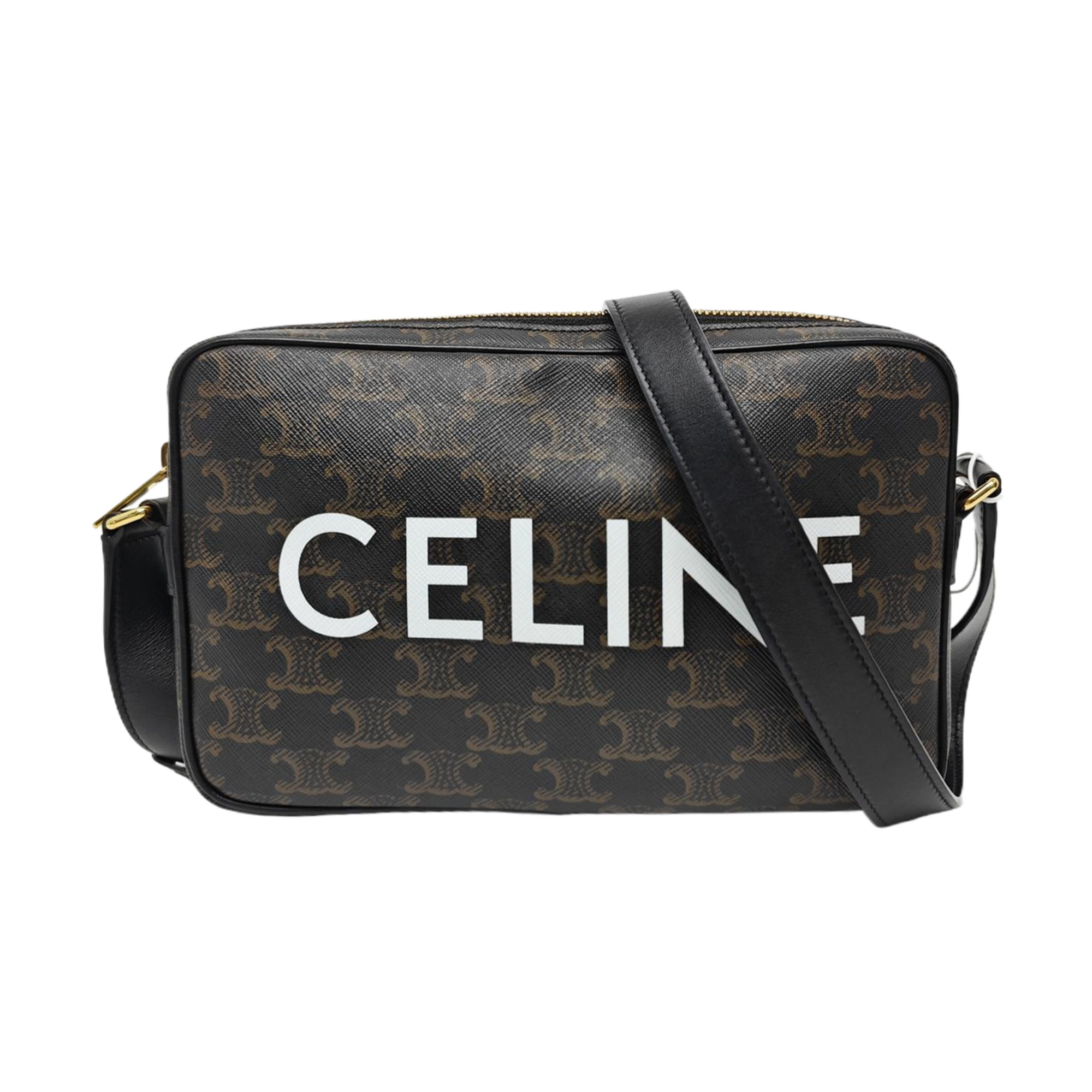 TRIOMPHE Medium Coated Canvas Black