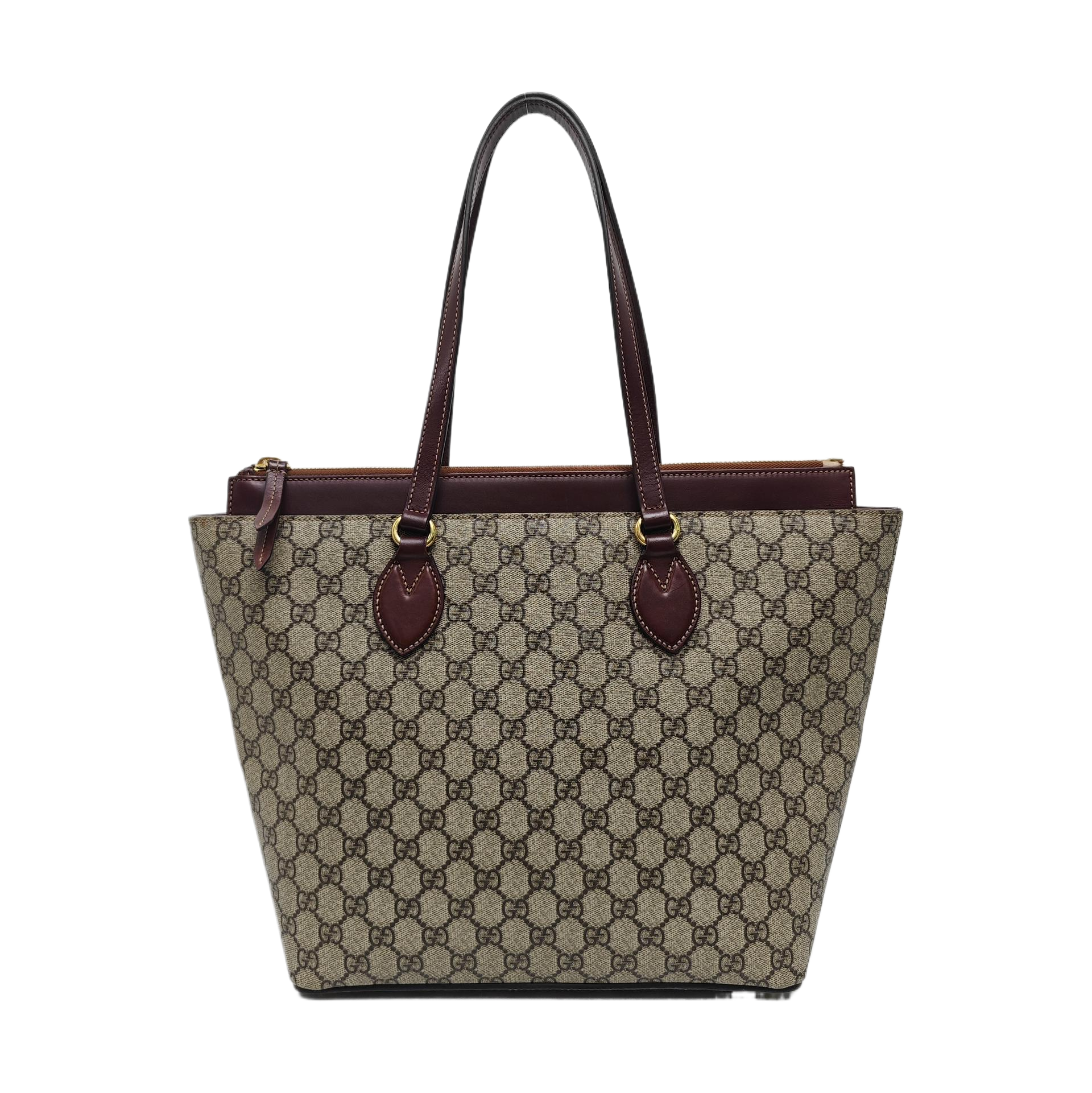Monogram Coated Canvas Shoulder Bag Black