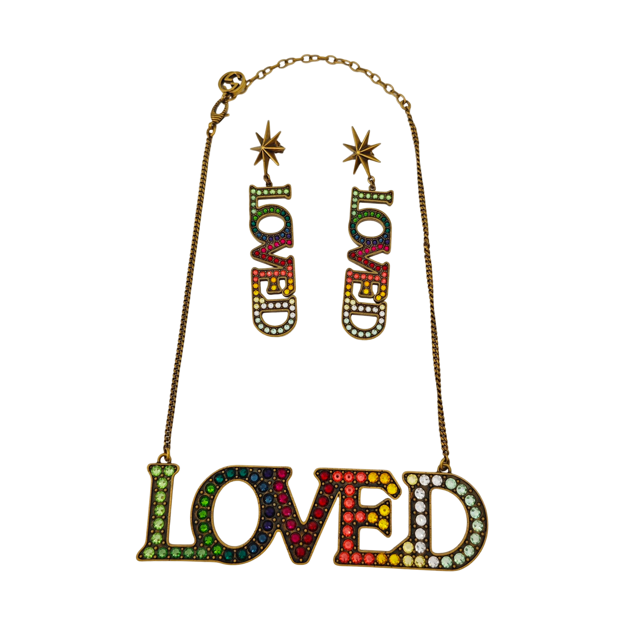 Metal Gold Jewelry Set