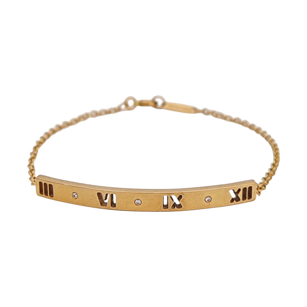 Atlas 18k Rose Gold Bracelet