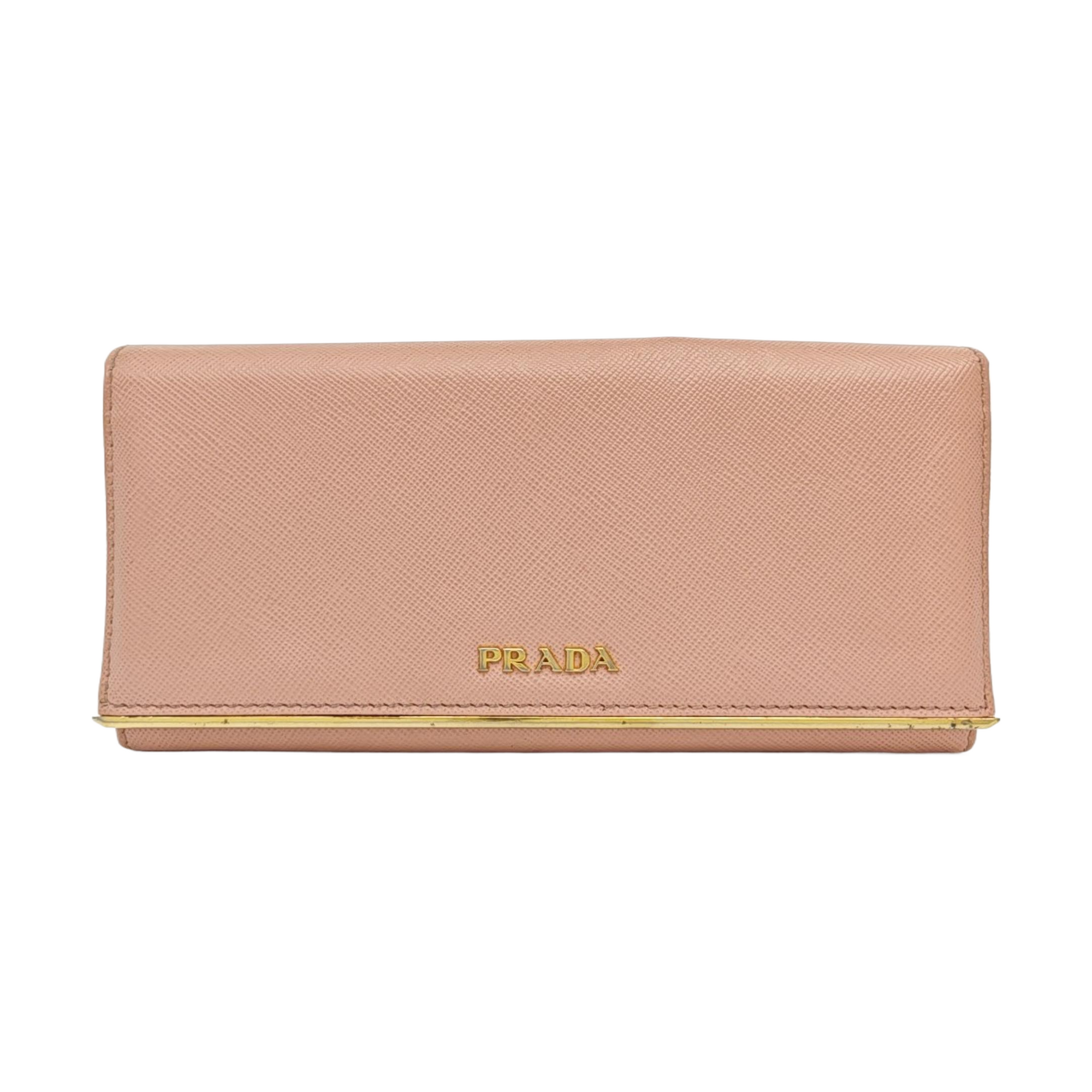 Fold Wallet Calfskin Pink
