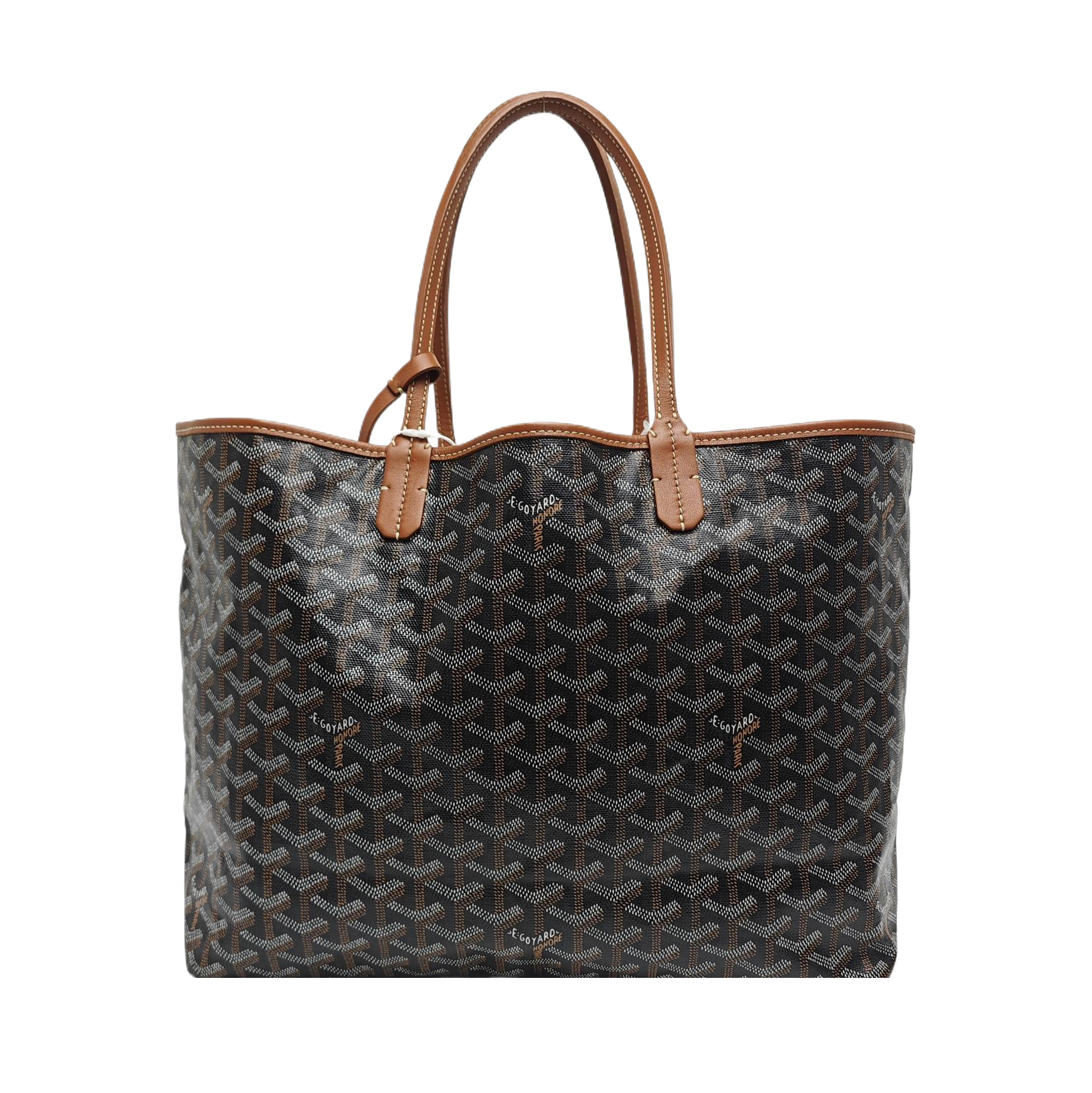Saint Louis PM Coated Canvas Black
