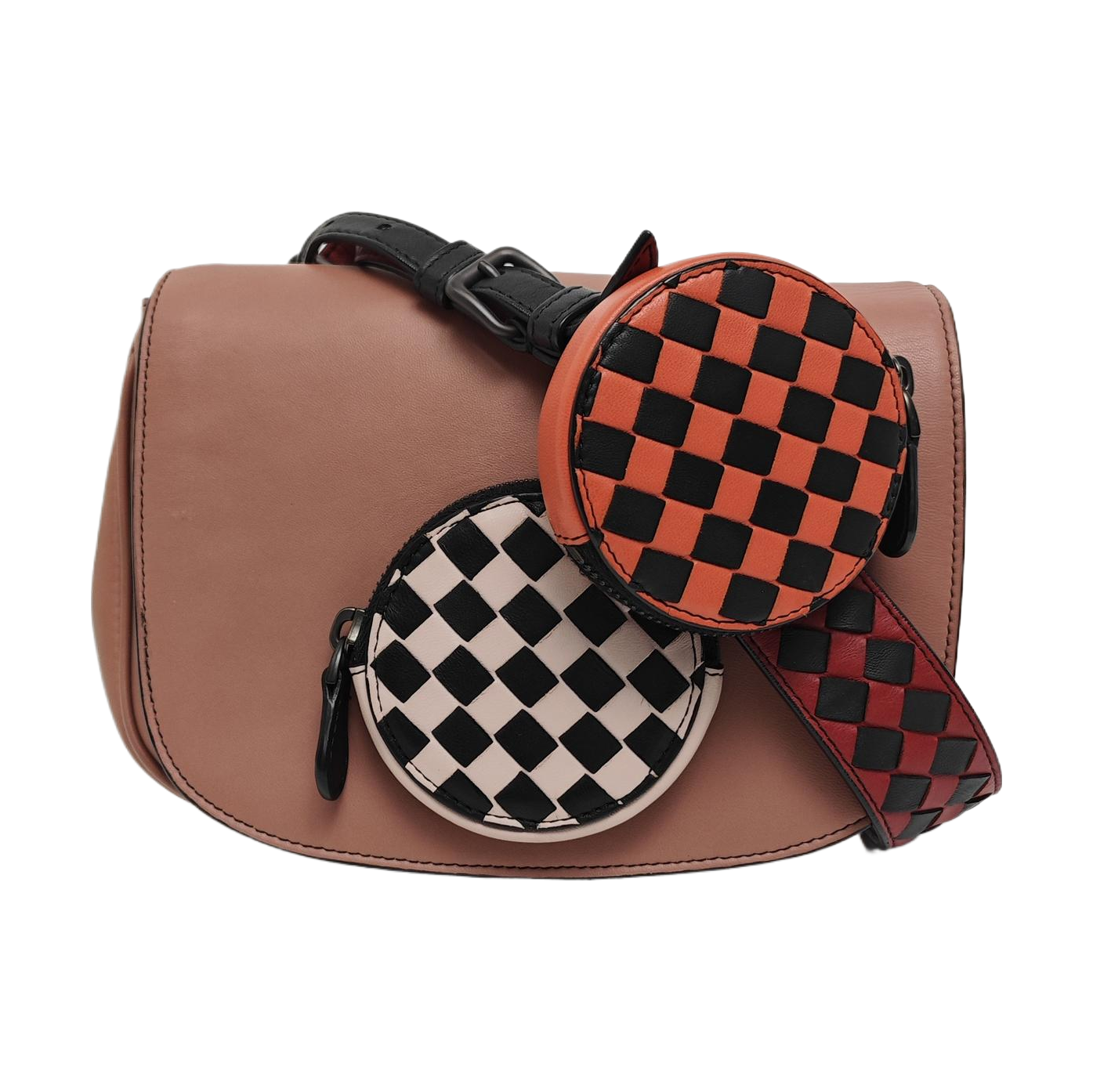 Lambskin Shoulder Bag Pink