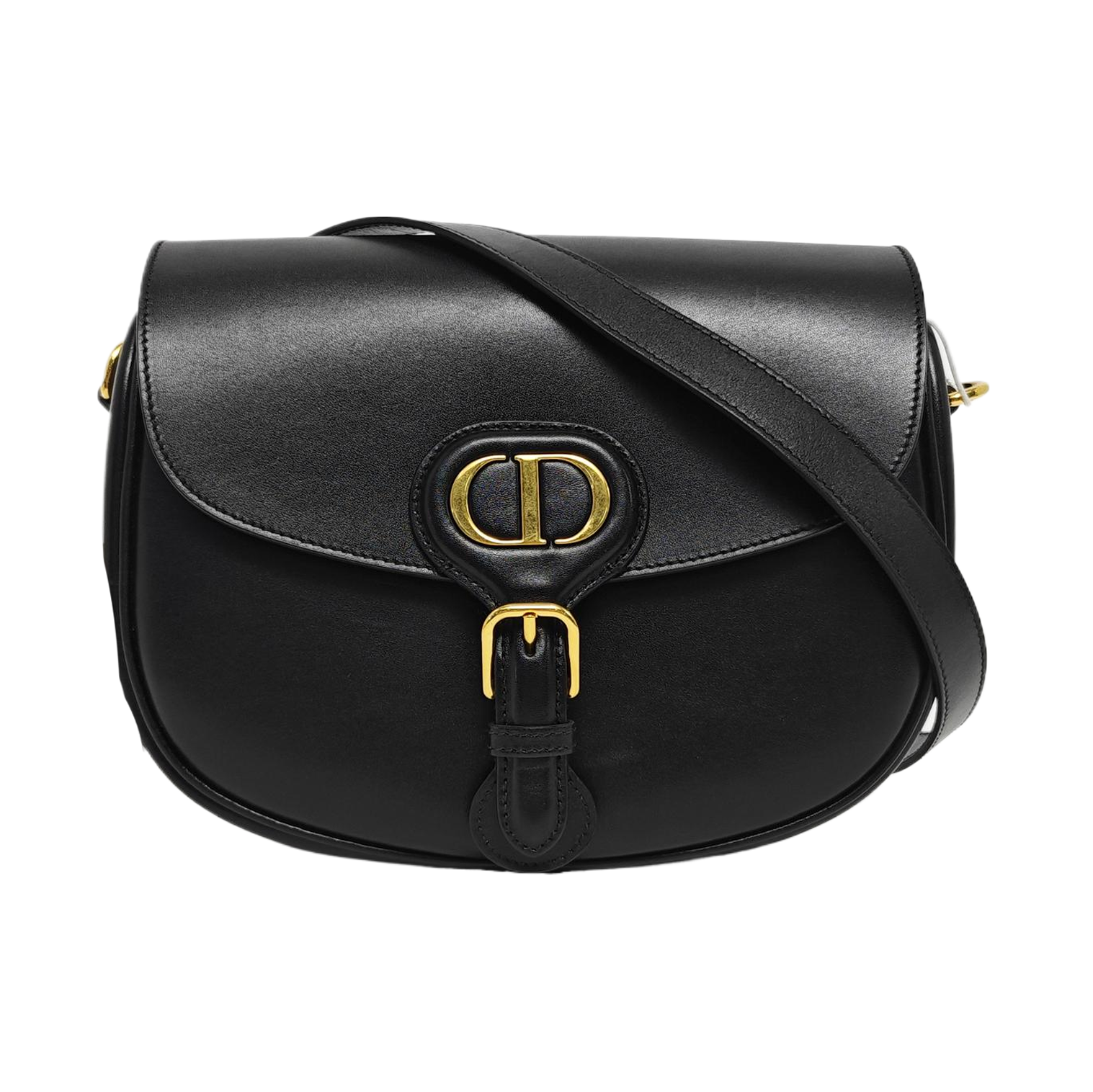 Bobby Medium Calfskin Black