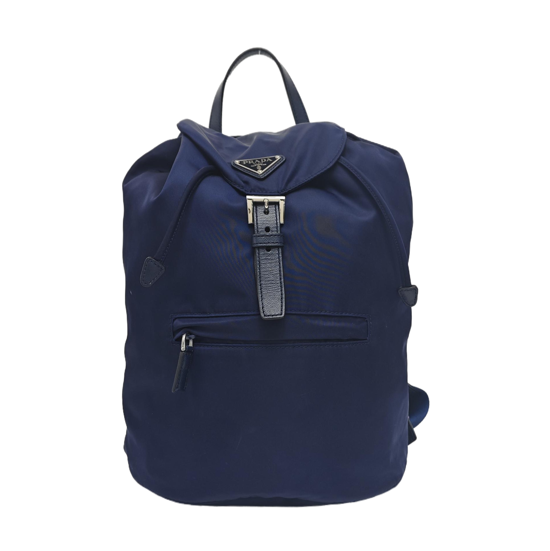 Nylon Backpack Blue