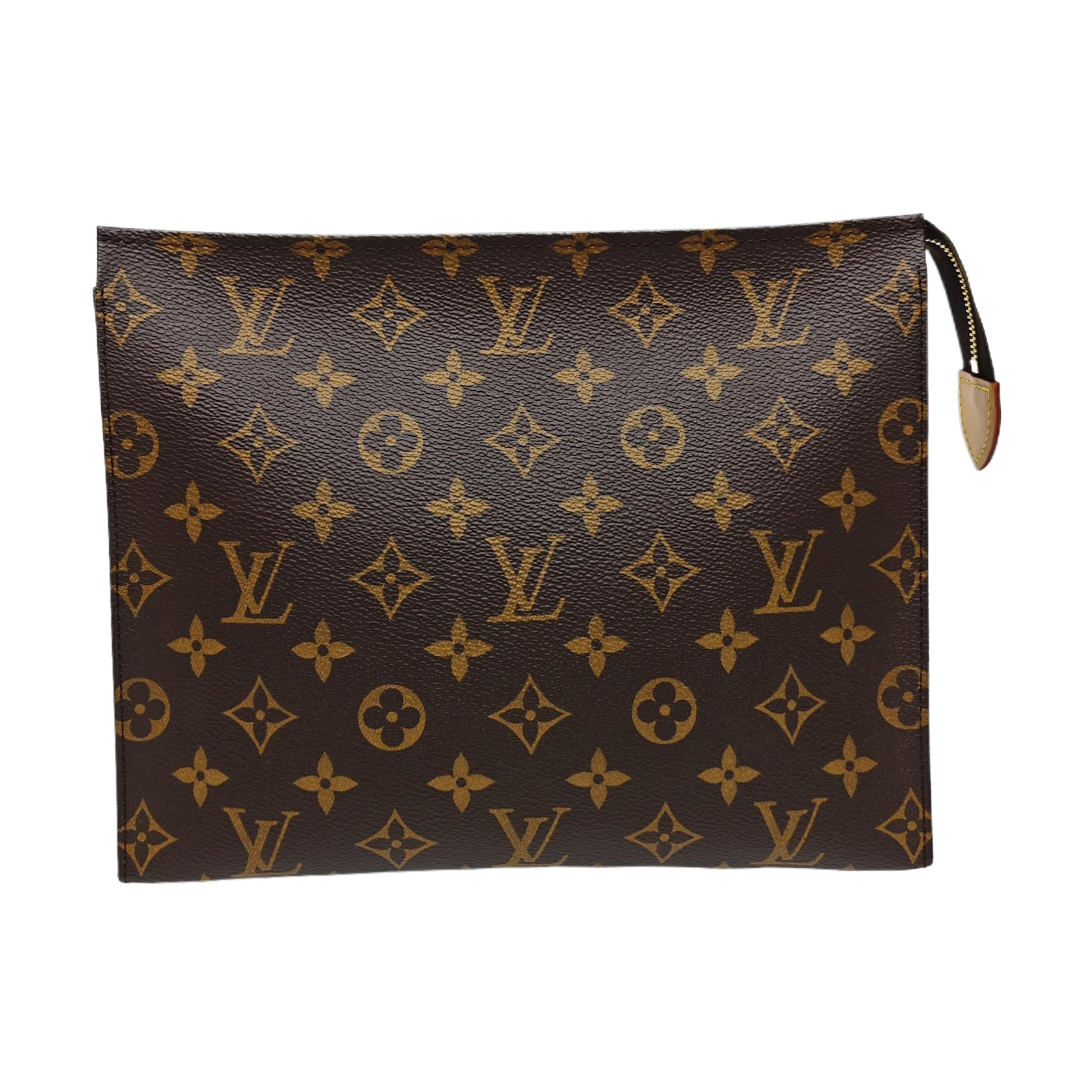 TOILET POCKET 26 Monogram Coated Canvas Brown