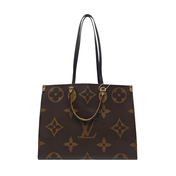 ONTHEGO GM Monogram Coated Canvas Brown