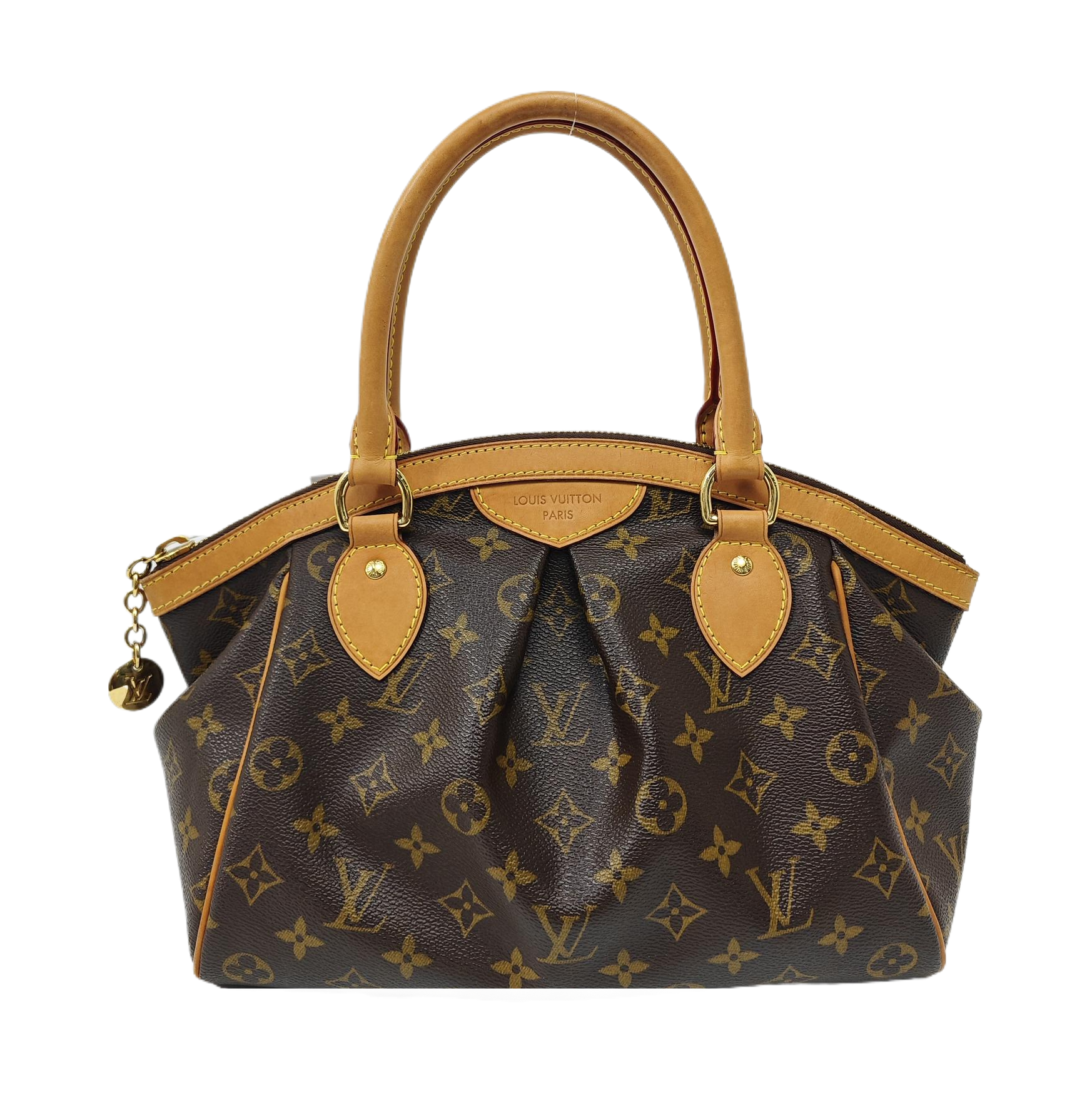 SEGUR Monogram Coated Canvas Brown