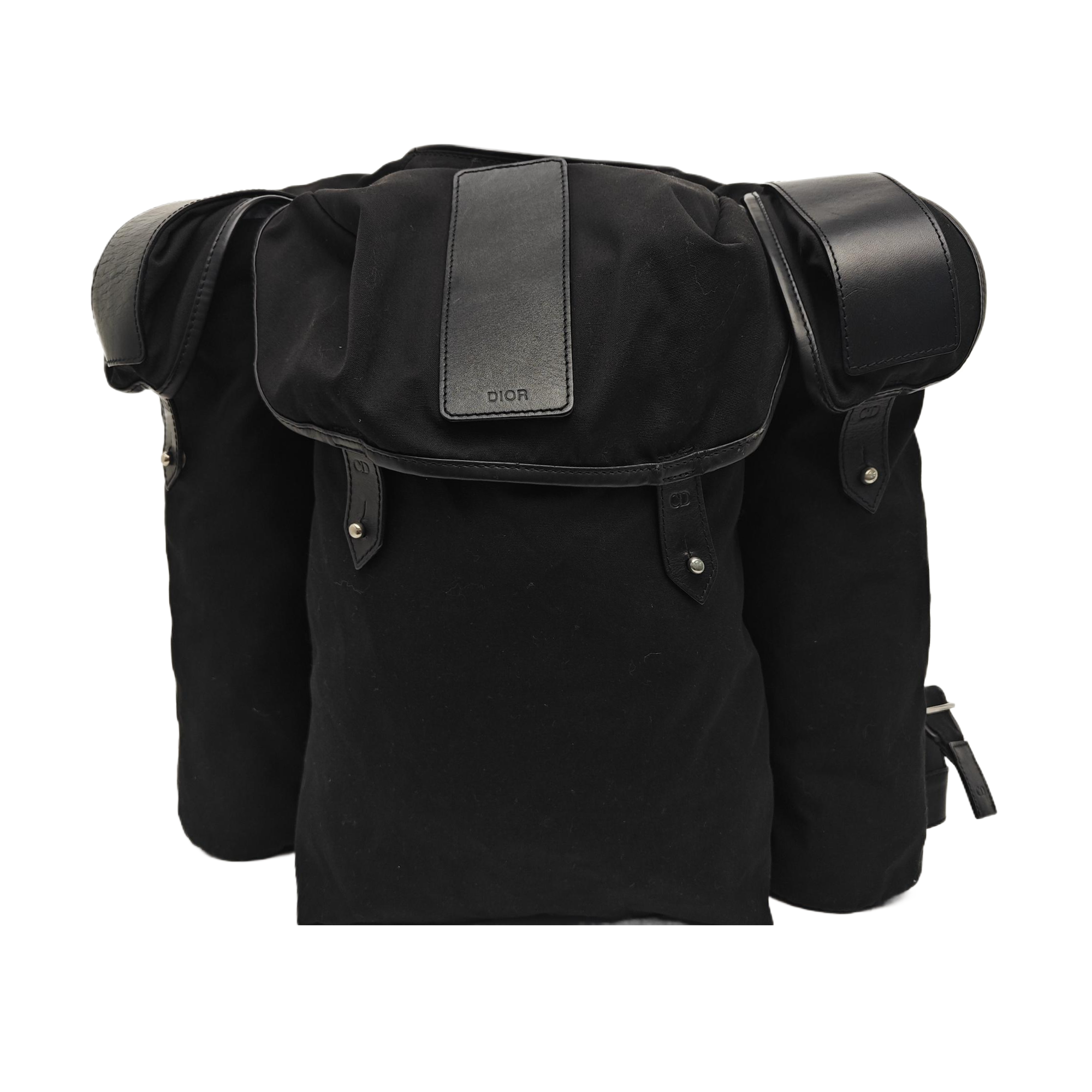 Nylon Backpack Black