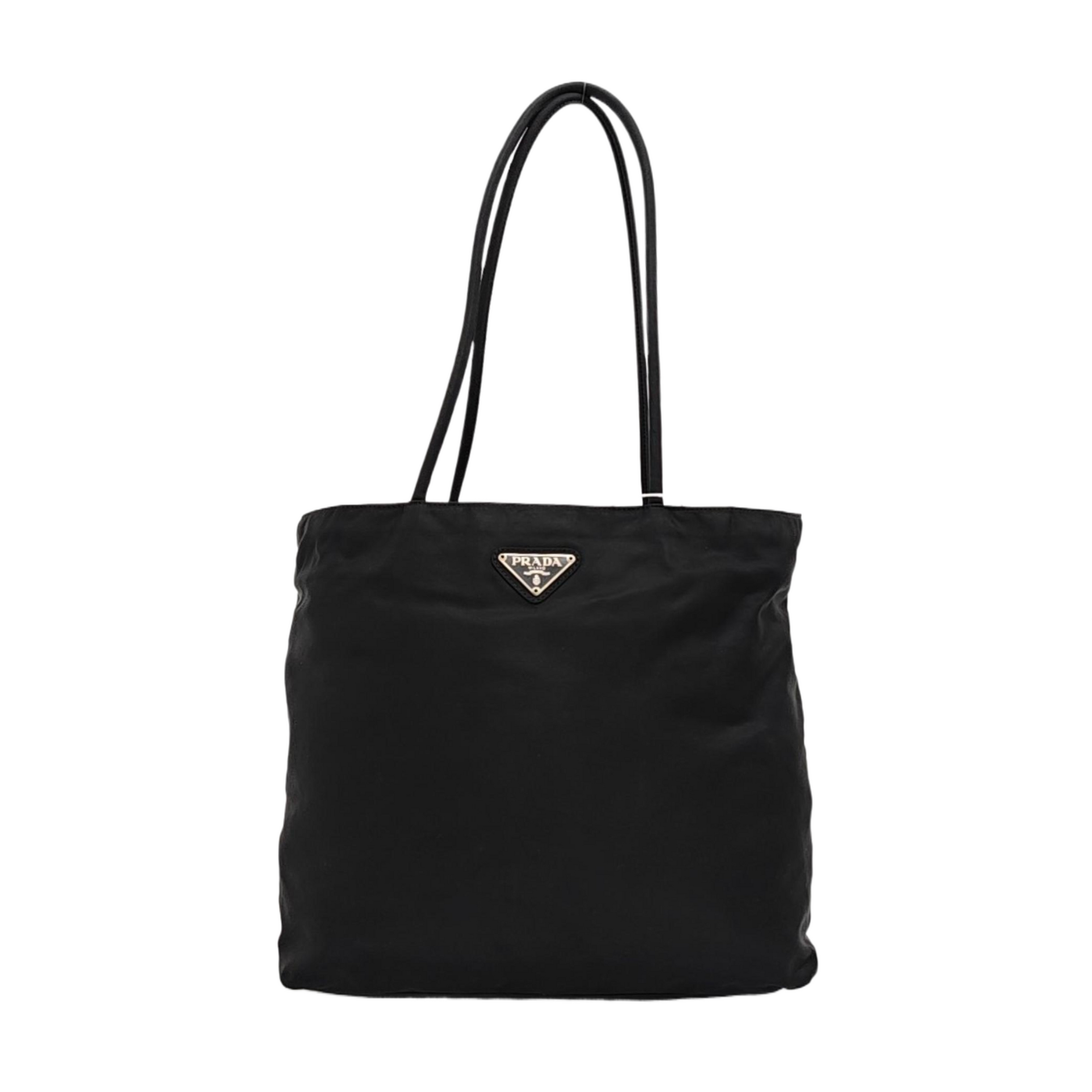 Nylon Tote Bag Black