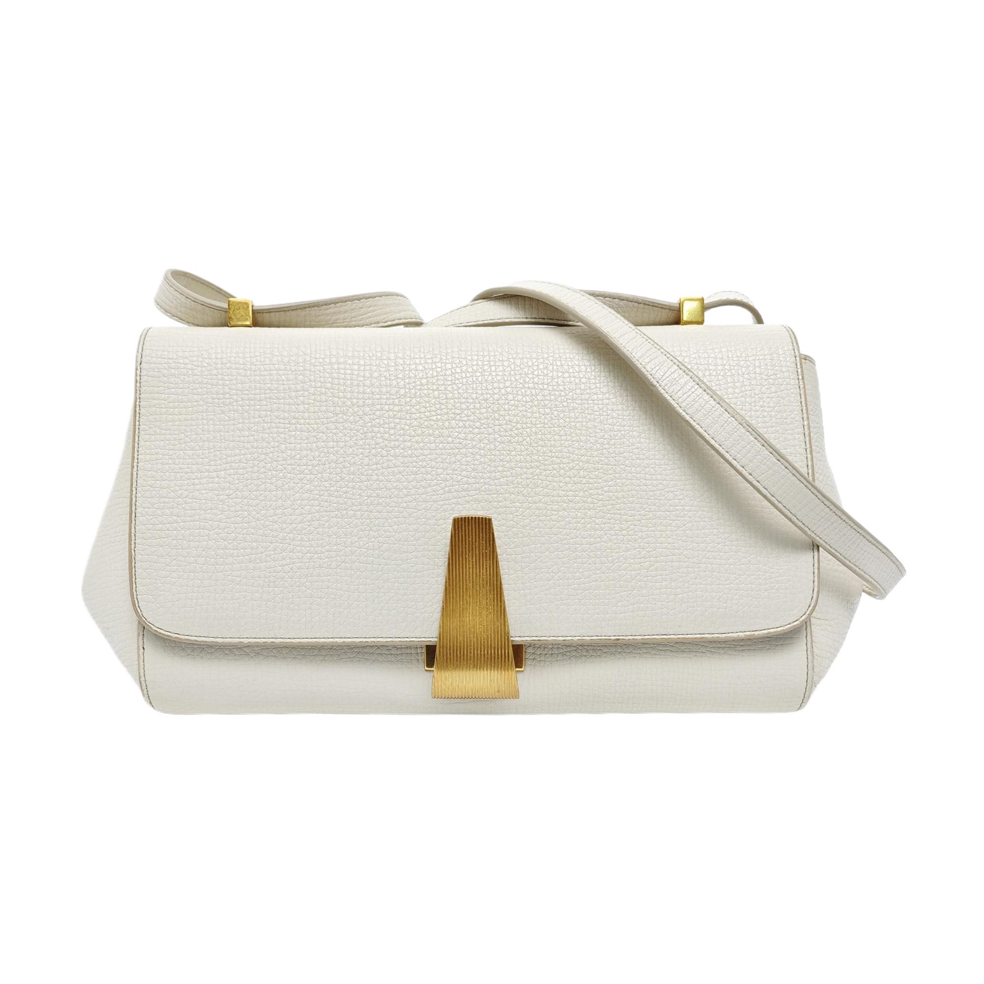 BV Angle Calfskin White