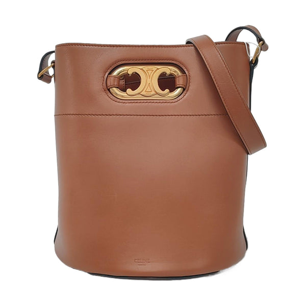 TRIOMPHE Small Calfskin Brown