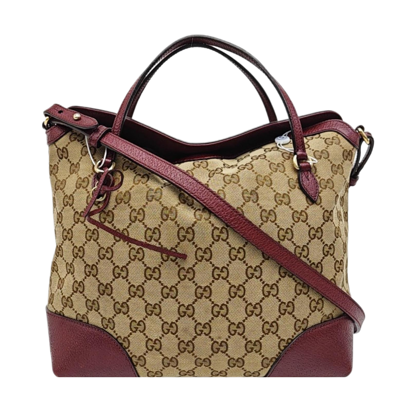 Bree Monogram Canvas Brown