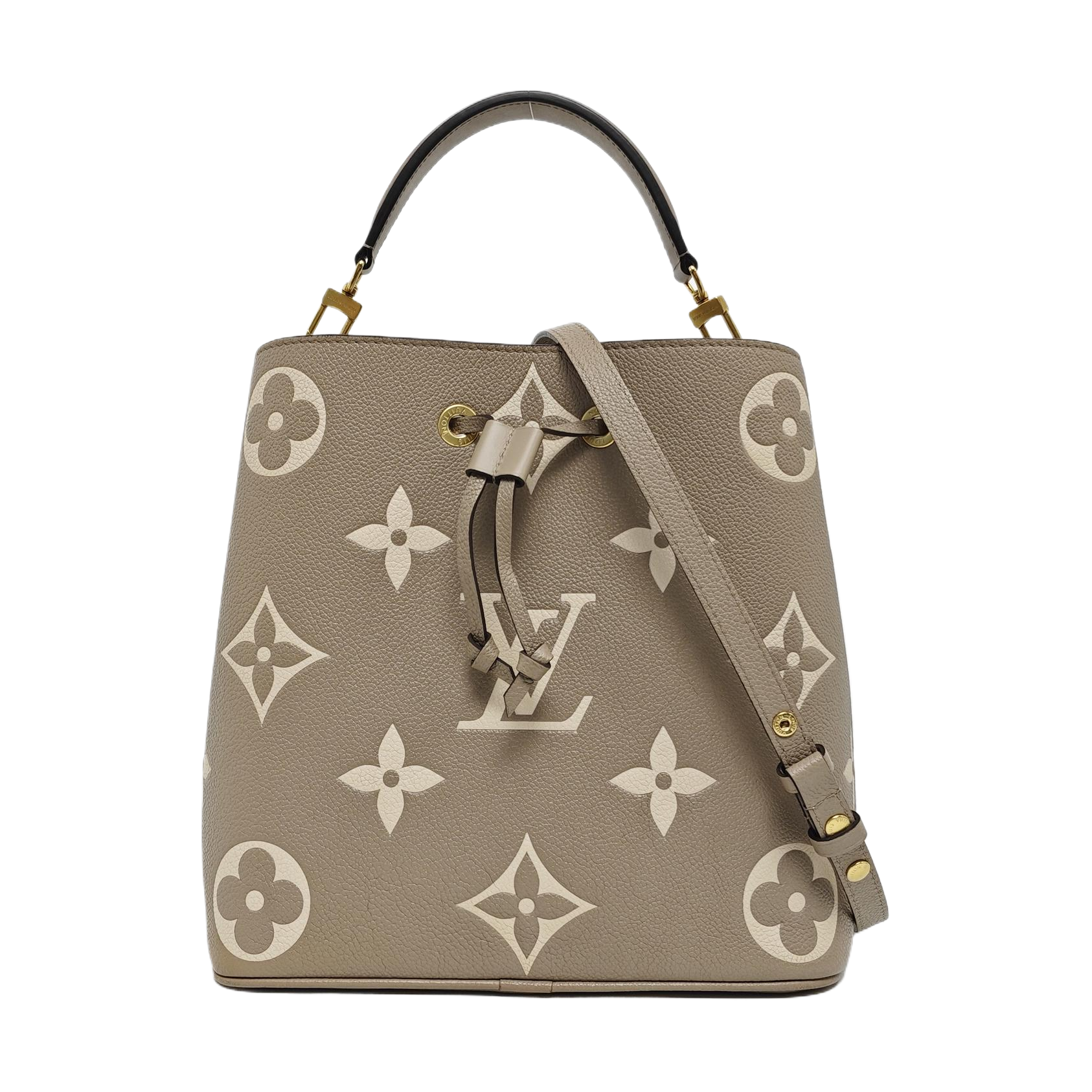 NÉONOÉ MM Calfskin Gray