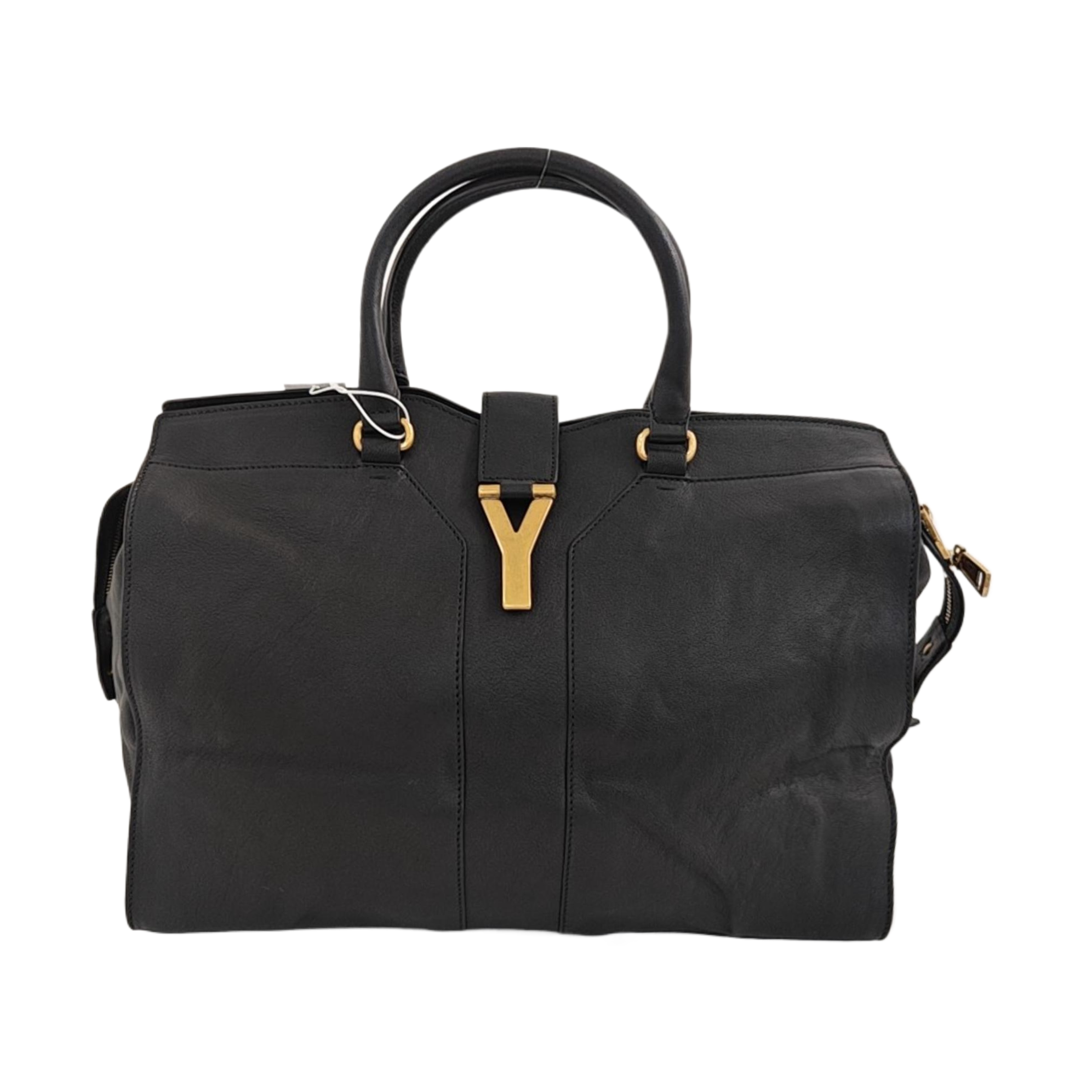 CHYC Y LIGNE Large Calfskin Black