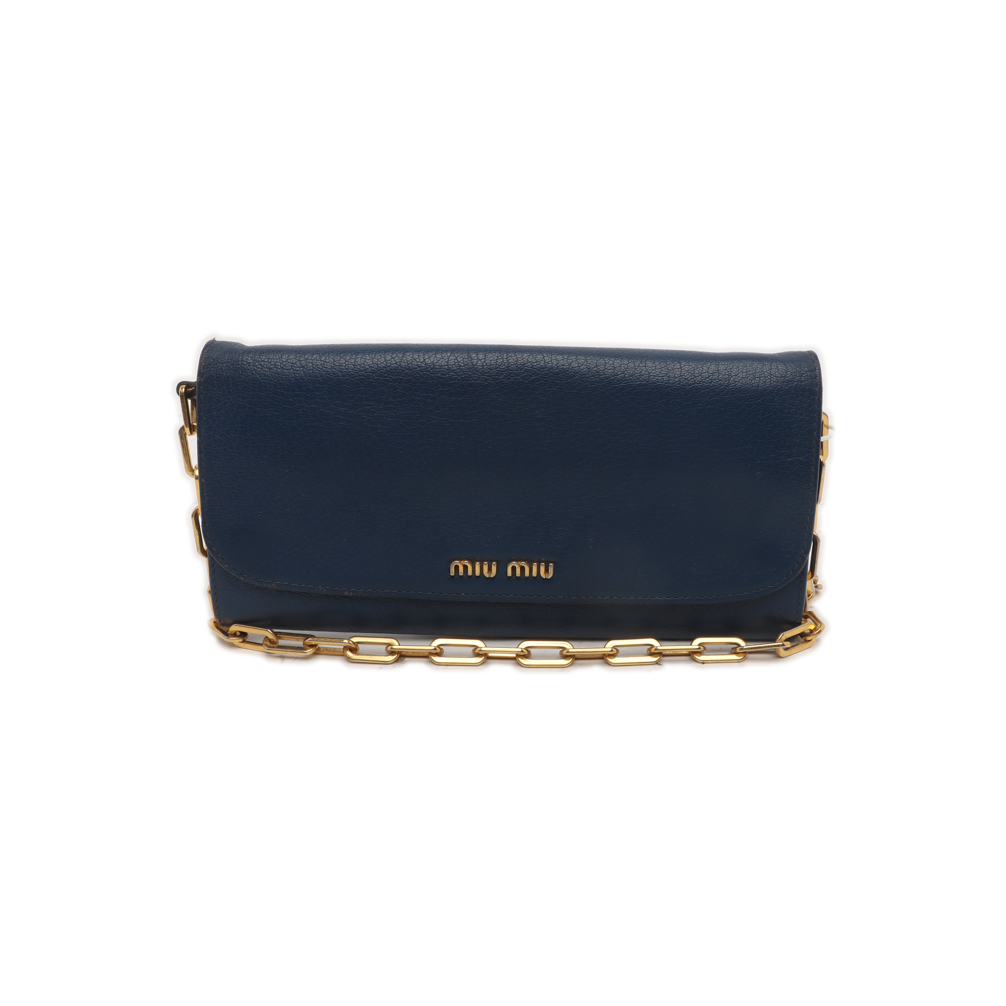 Miu Délice Calfskin Blue