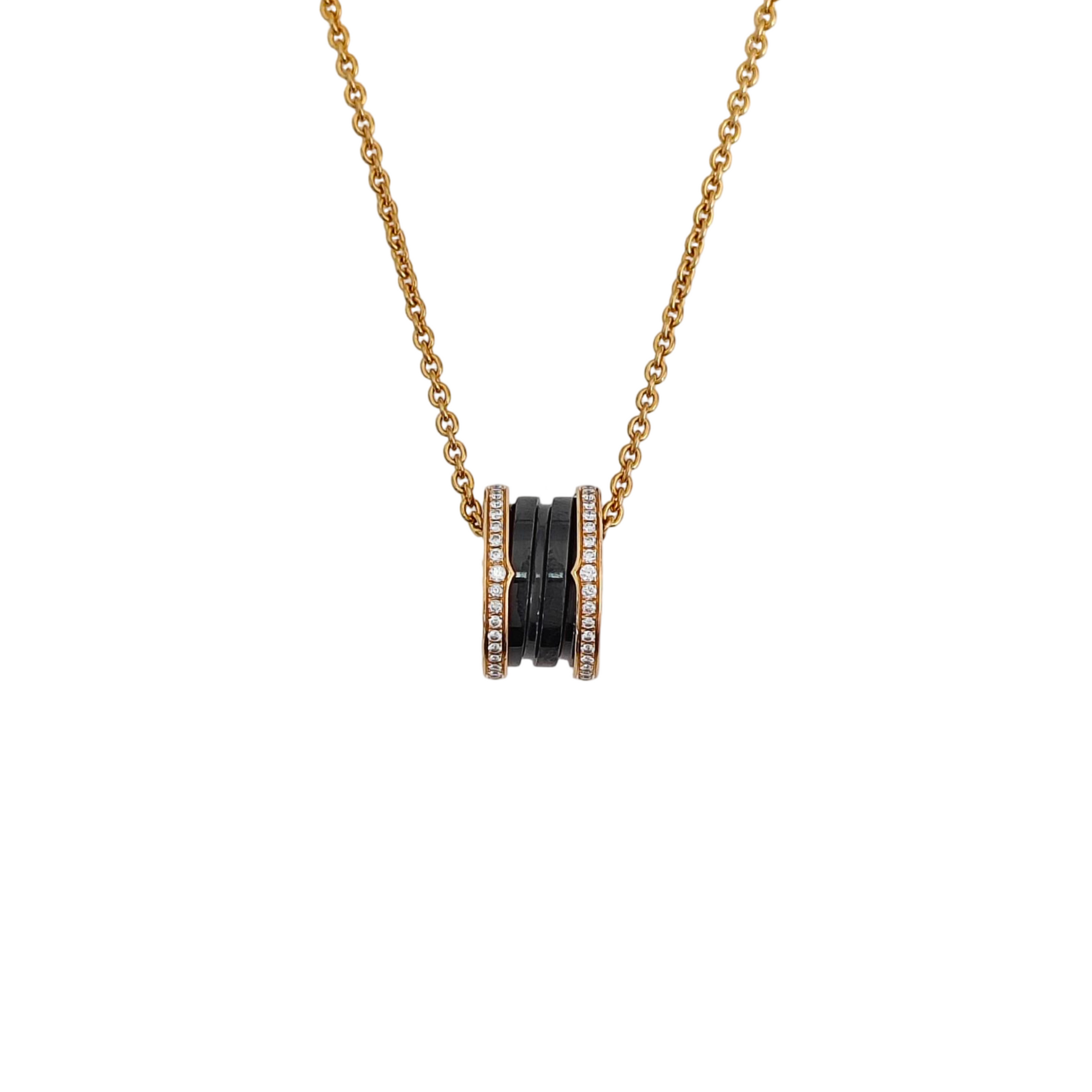 B.ZERO1 18k Rose Gold Necklace