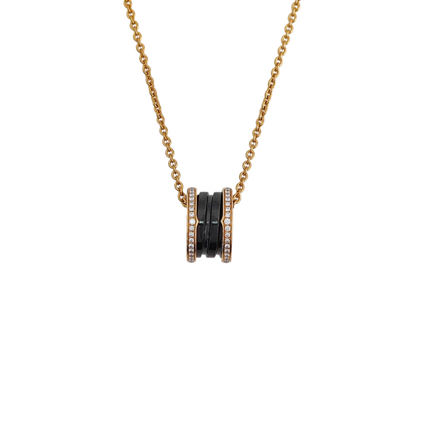 B.ZERO1 18k Rose Gold Necklace