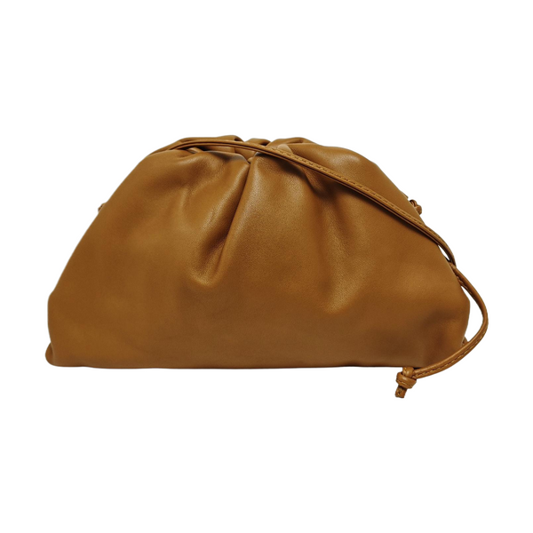 The Pouch Mini Piel de Becerro Marrón