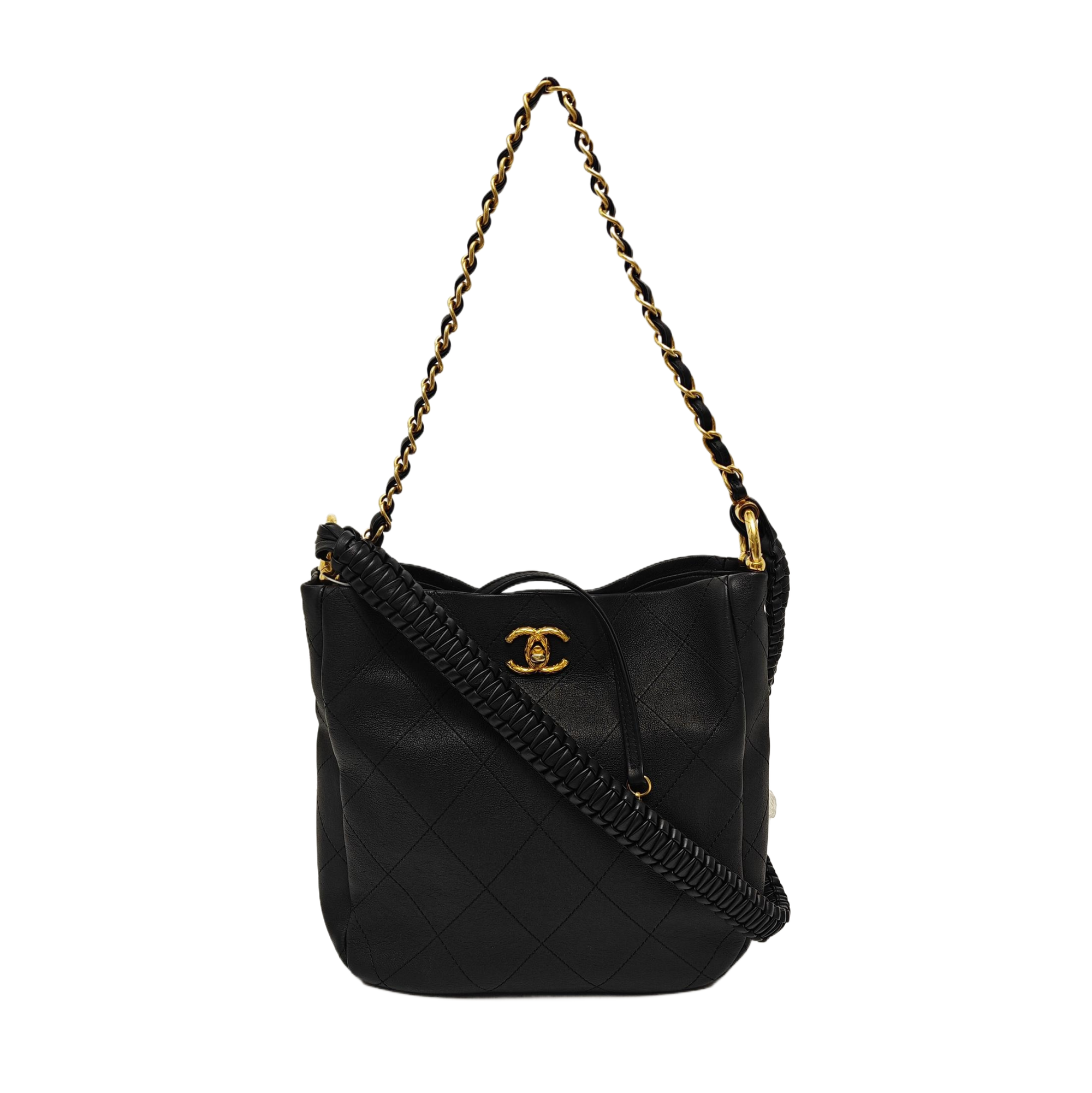 Quilted Calfskin Black