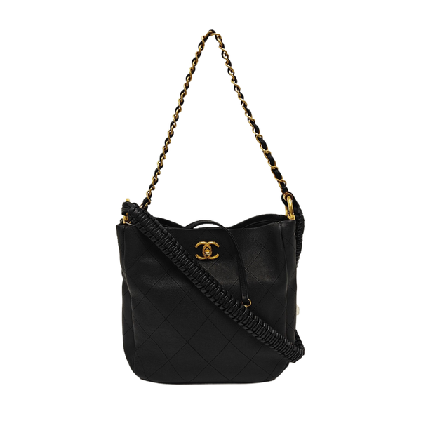 Quilted Calfskin Black