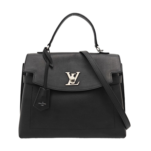 LOCKME EVER MM Calfskin Black
