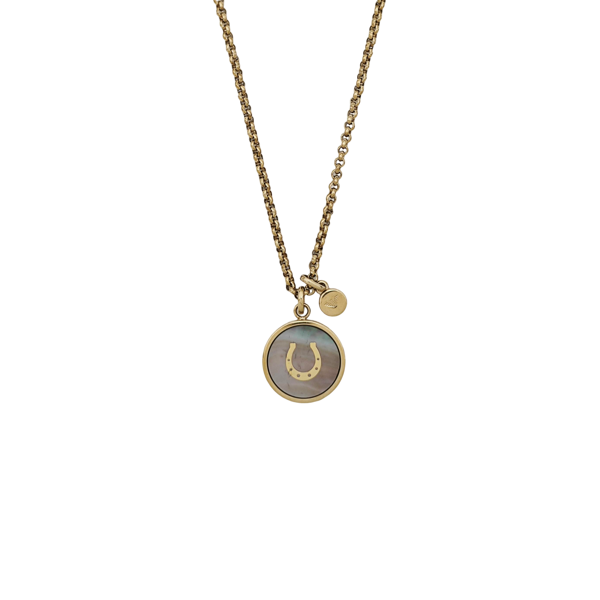 Steel Gold Necklace