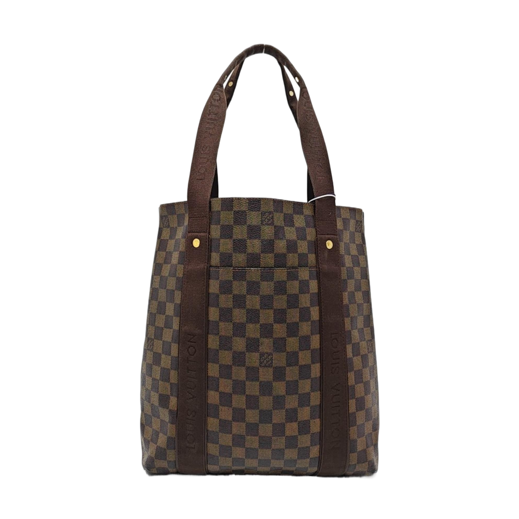 VINTAGE BEAUBOURG Damier Ebene Coated Canvas Brown