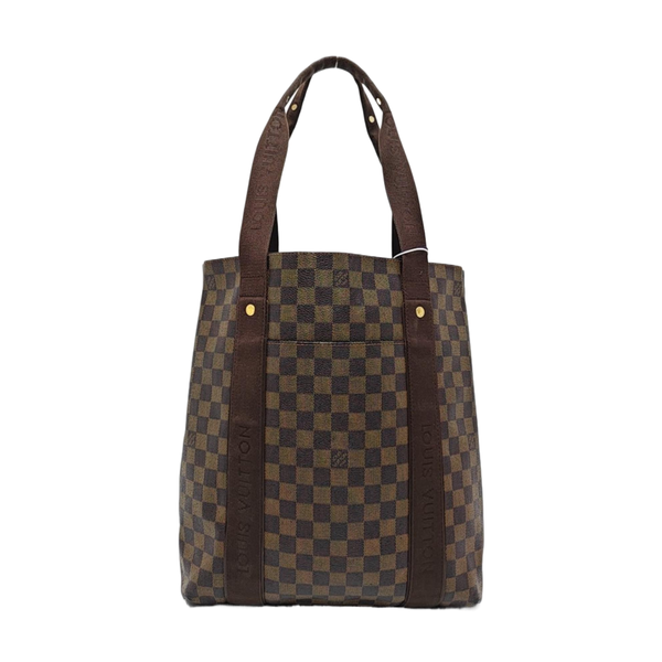 VINTAGE BEAUBOURG Damier Ebene Coated Canvas Brown