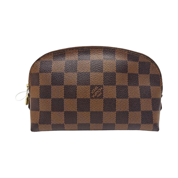COSMETIC PM Damier Ebene Coated Canvas Brown