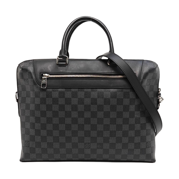 PORTE-DOCUMENTS Damier Graphite Coated Canvas Black