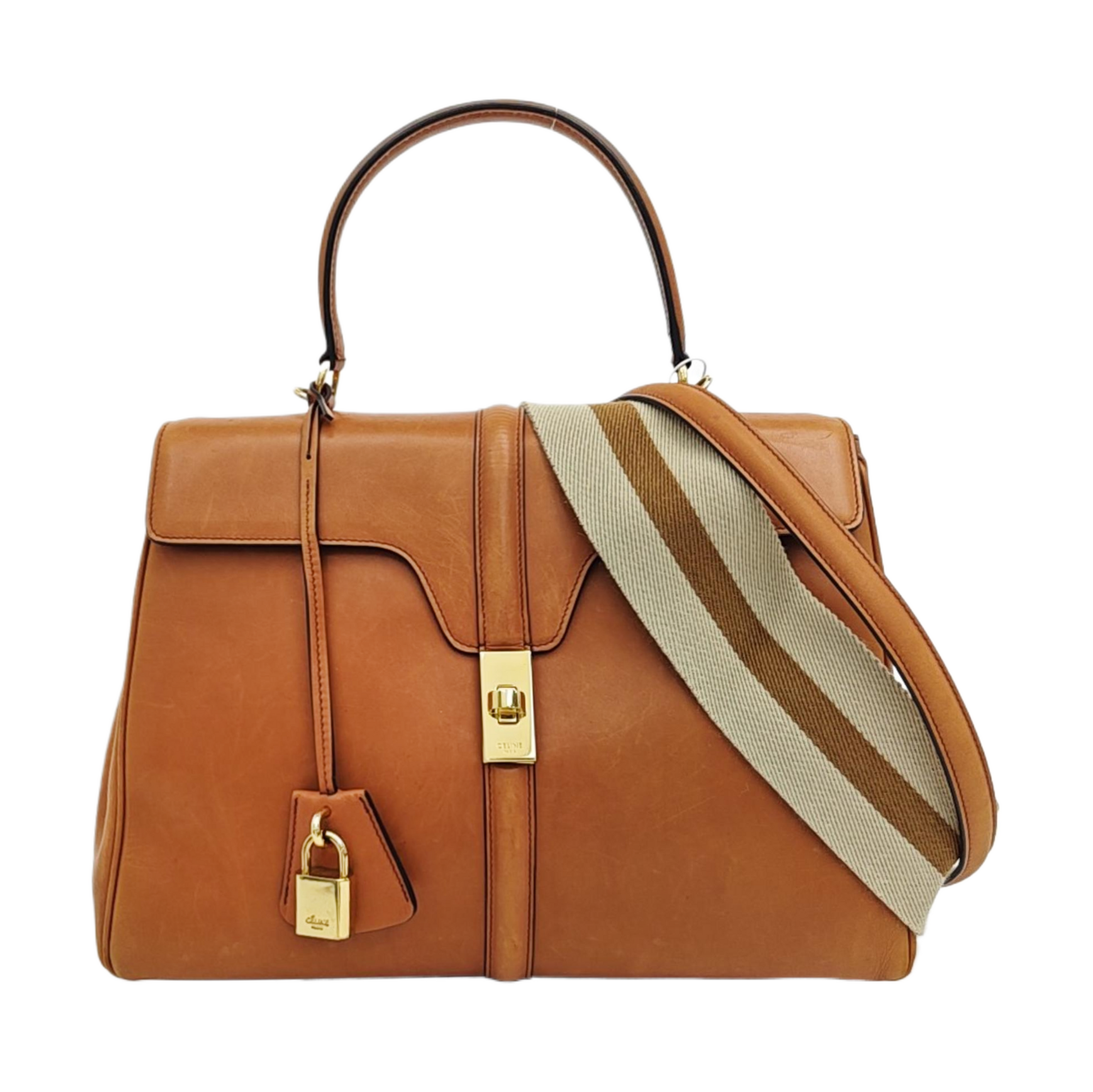 16 Medium Calfskin Yellow