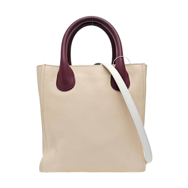 Calfskin Tote Bag Pink
