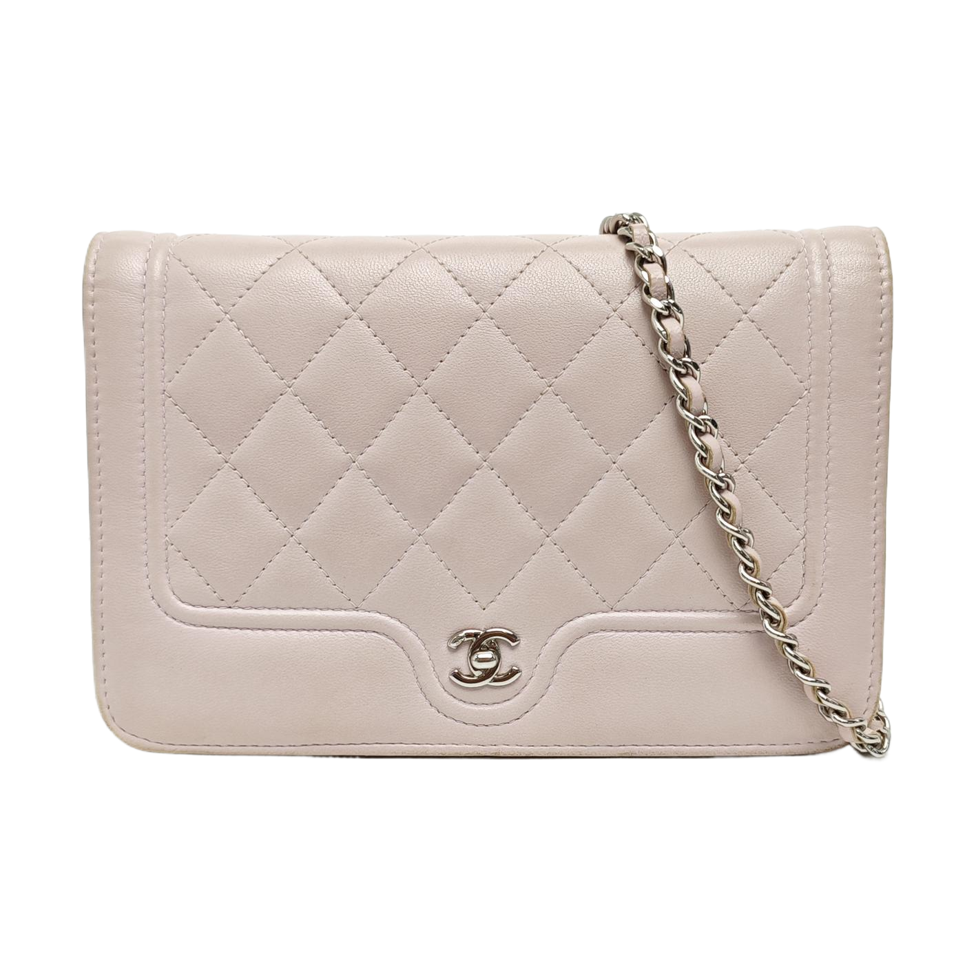 WOC Quilted Calfskin Pink