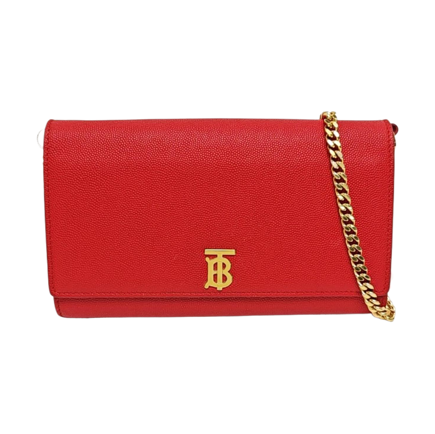 Calfskin Shoulder Bag Red