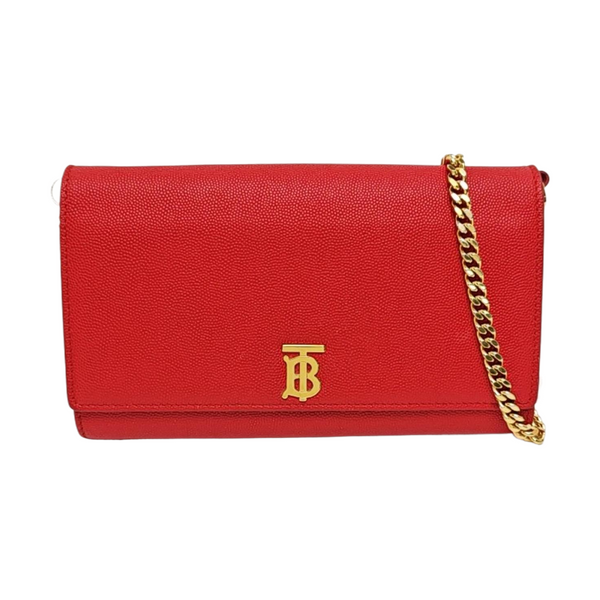 Calfskin Shoulder Bag Red